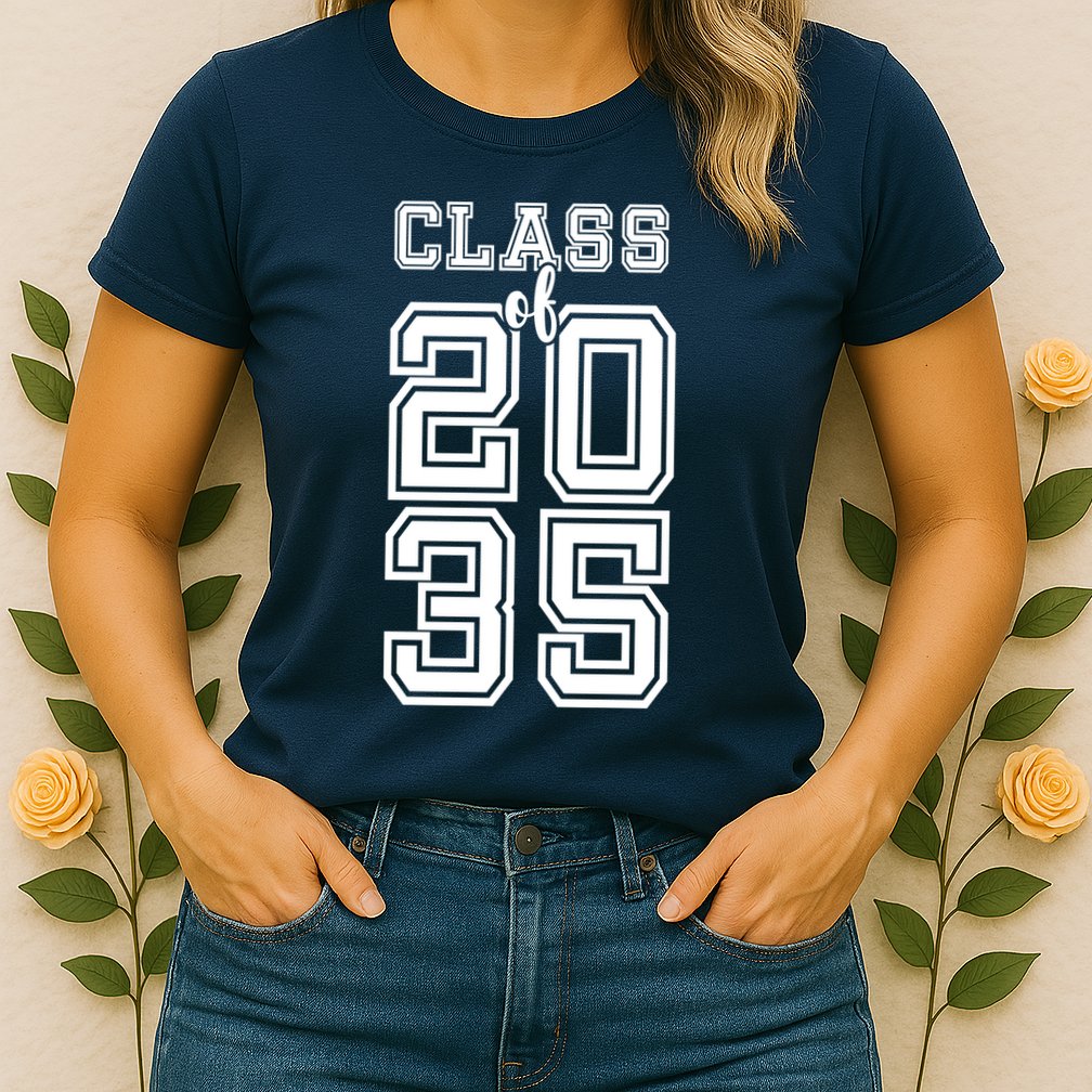 Class Of 2035 Graduate Womens T-Shirt