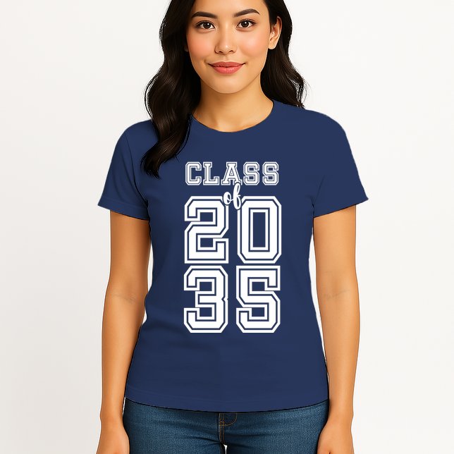 Class Of 2035 Graduate Womens T-Shirt