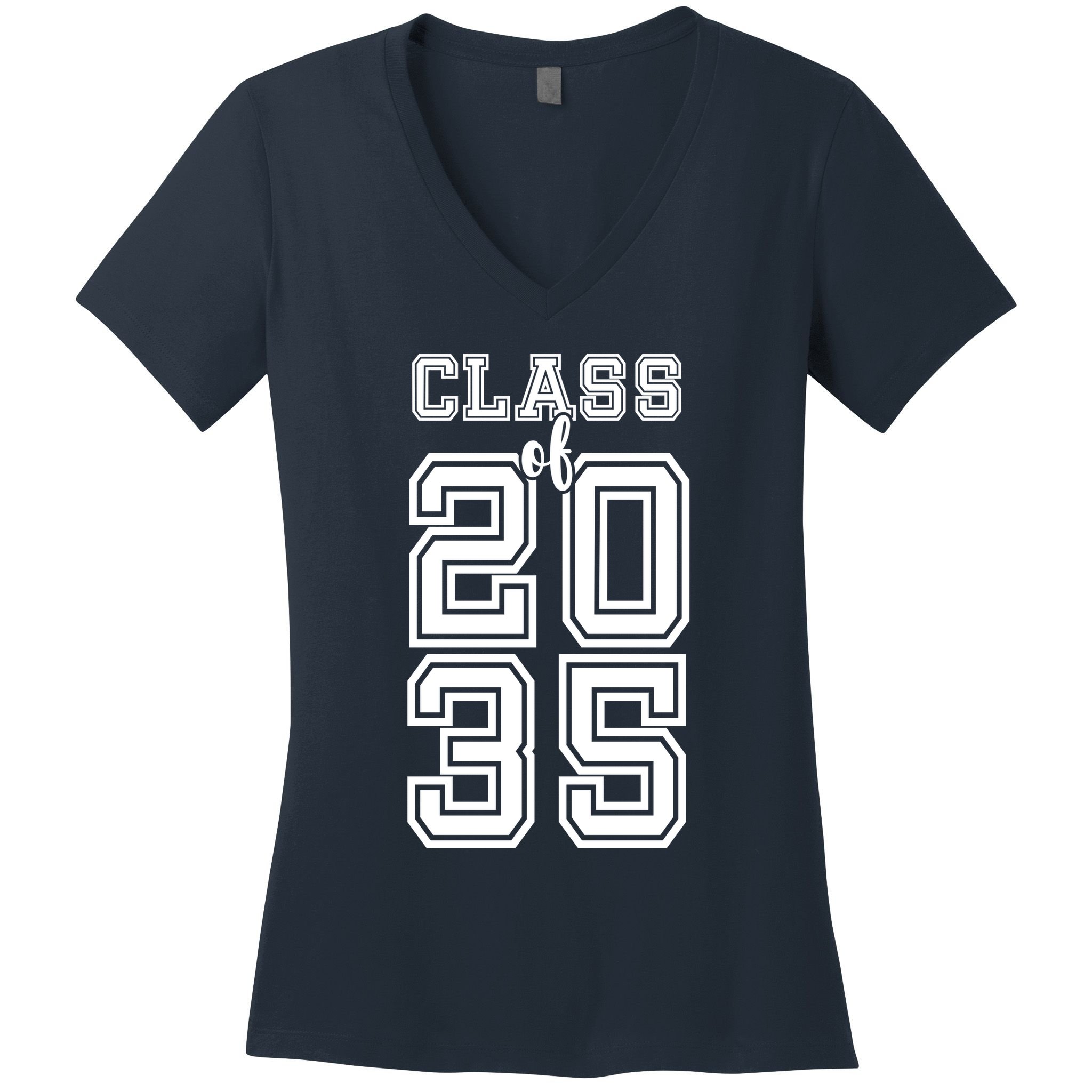 Class Of 2035 Graduate Women's V-Neck T-Shirt