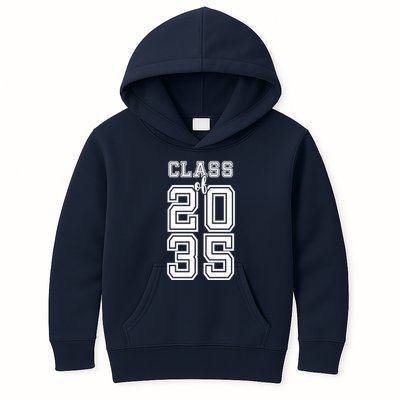 Class Of 2035 Graduate Kids Hoodie