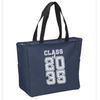 Class Of 2035 Graduate Zip Tote Bag