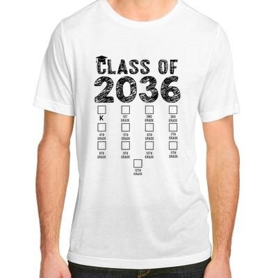 Class Of 2036 Grow With Me With Space For Checkmarks Adult ChromaSoft Performance T-Shirt