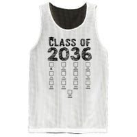 Class Of 2036 Grow With Me With Space For Checkmarks Mesh Reversible Basketball Jersey Tank