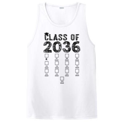 Class Of 2036 Grow With Me With Space For Checkmarks PosiCharge Competitor Tank