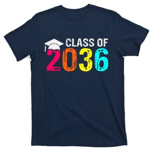 Class Of 2036 Grow With Me First Day Of School Graduation T-Shirt