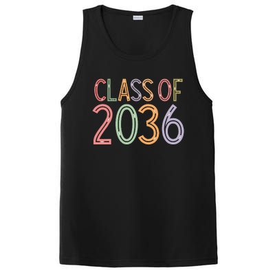 Class Of 2036 Grow With Me Graduation First Day Of School PosiCharge Competitor Tank