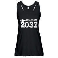 Class Of 2037 Grow With Me Handprints Space On Back Ladies Essential Flowy Tank