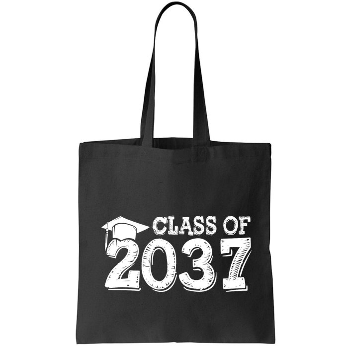 Class Of 2037 Grow With Me Handprints Space On Back Bag