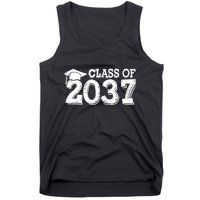 Class Of 2037 Grow With Me Handprints Space On Back Tank Top