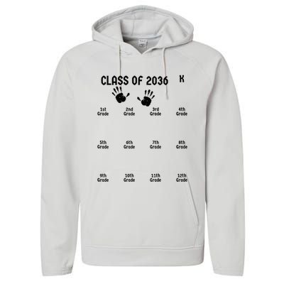 Class Of 2036 Grow With Me Performance Fleece Hoodie