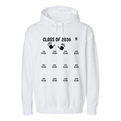 Class Of 2036 Grow With Me Garment-Dyed Fleece Hoodie