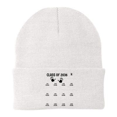 Class Of 2036 Grow With Me Knit Cap Winter Beanie