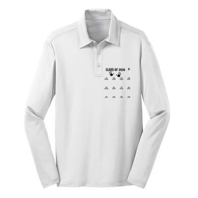 Class Of 2036 Grow With Me Silk Touch Performance Long Sleeve Polo