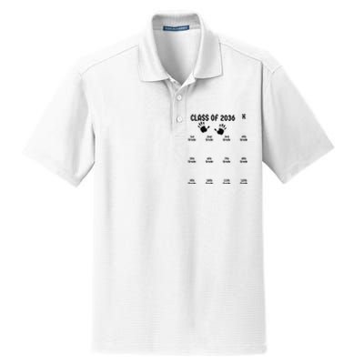 Class Of 2036 Grow With Me Dry Zone Grid Polo