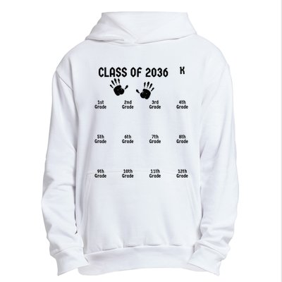 Class Of 2036 Grow With Me Urban Pullover Hoodie