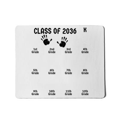 Class Of 2036 Grow With Me Mousepad