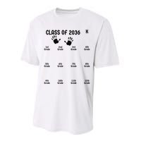 Class Of 2036 Grow With Me Performance Sprint T-Shirt