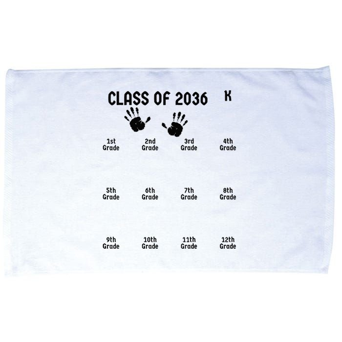 Class Of 2036 Grow With Me Microfiber Hand Towel