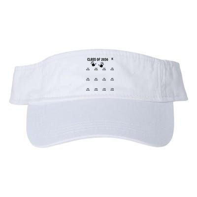 Class Of 2036 Grow With Me Valucap Bio-Washed Visor