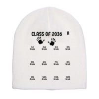 Class Of 2036 Grow With Me Short Acrylic Beanie