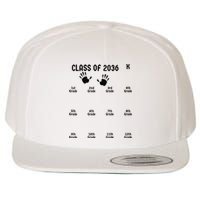 Class Of 2036 Grow With Me Wool Snapback Cap