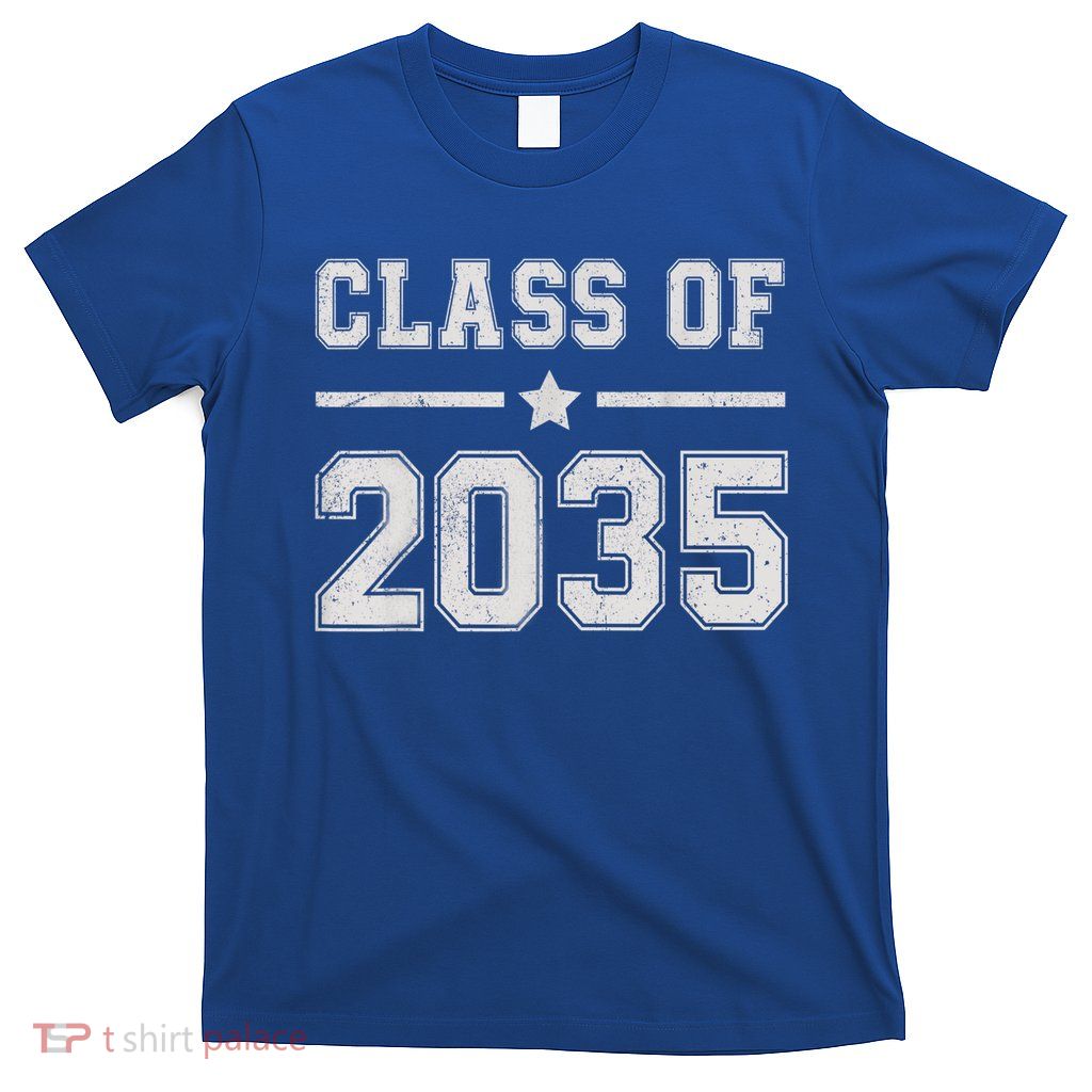 Class Of 2035 PreK Graduate Kindergarten Graduation T-Shirt