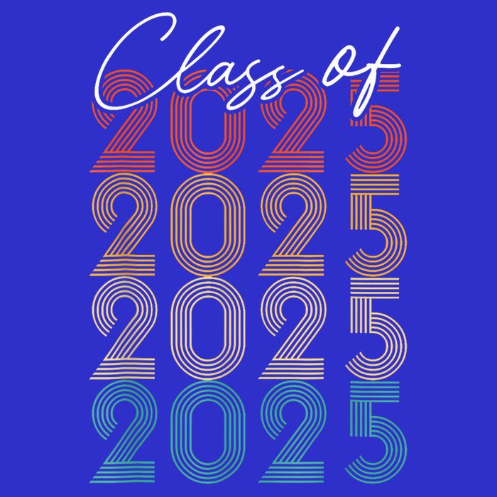 Class Of 2025 Vintage Senior 2025 Button