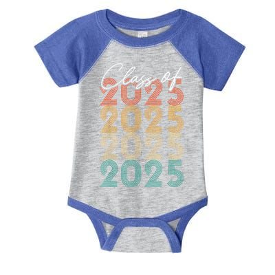 Class Of 2025 Vintage Senior 2025 Infant Baby Jersey Bodysuit