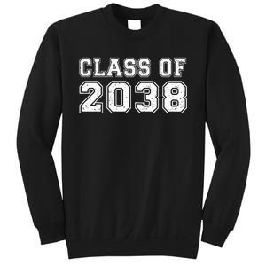 Class Of 2038 Grow With Me Graduates Kindergarten Sweatshirt