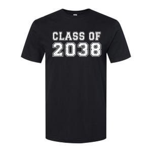 Class Of 2038 Grow With Me Graduates Kindergarten Softstyle CVC T-Shirt