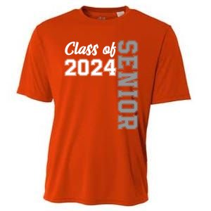 Class Of 2024 Senior 24 Meaningful Gift High School Graduation Party Gift Cooling Performance Crew T-Shirt