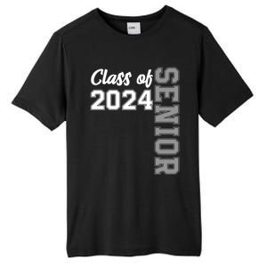 Class Of 2024 Senior 24 Meaningful Gift High School Graduation Party Gift Tall Fusion ChromaSoft Performance T-Shirt