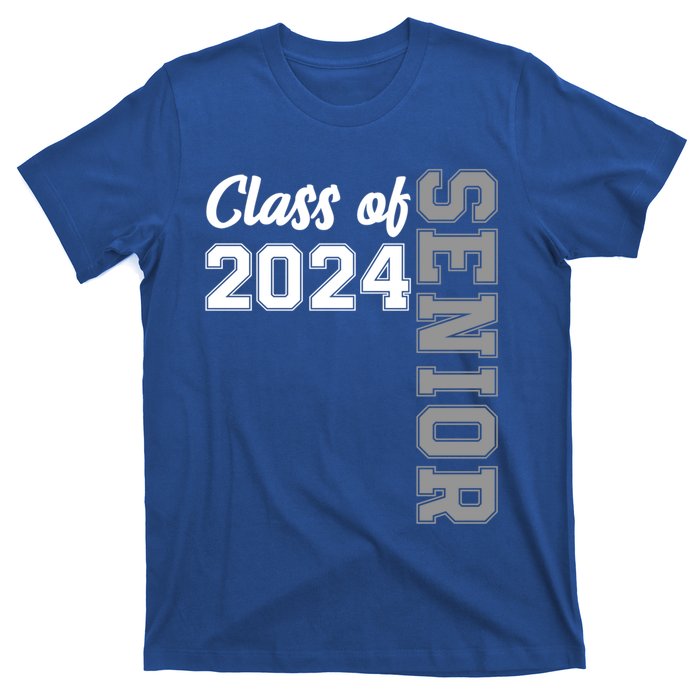 Class Of 2024 Senior 24 Meaningful Gift High School Graduation Party Gift T-Shirt