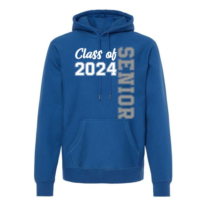 Class Of 2024 Senior 24 Meaningful Gift High School Graduation Party Gift Premium Hoodie