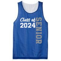 Class Of 2024 Senior 24 Meaningful Gift High School Graduation Party Gift Mesh Reversible Basketball Jersey Tank