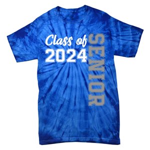 Class Of 2024 Senior 24 Meaningful Gift High School Graduation Party Gift Tie-Dye T-Shirt