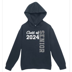 Class Of 2024 Senior 24 Meaningful Gift High School Graduation Party Gift Urban Pullover Hoodie