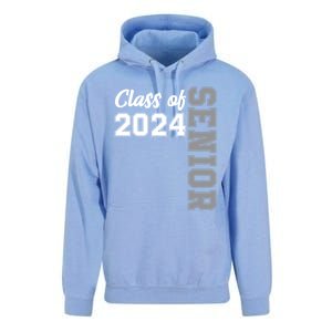 Class Of 2024 Senior 24 Meaningful Gift High School Graduation Party Gift Unisex Surf Hoodie