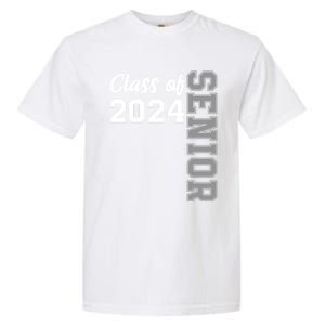 Class Of 2024 Senior 24 Meaningful Gift High School Graduation Party Gift Garment-Dyed Heavyweight T-Shirt