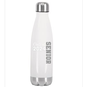 Class Of 2024 Senior 24 Meaningful Gift High School Graduation Party Gift Stainless Steel Insulated Water Bottle