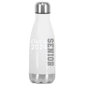 Class Of 2024 Senior 24 Meaningful Gift High School Graduation Party Gift Stainless Steel Insulated Water Bottle