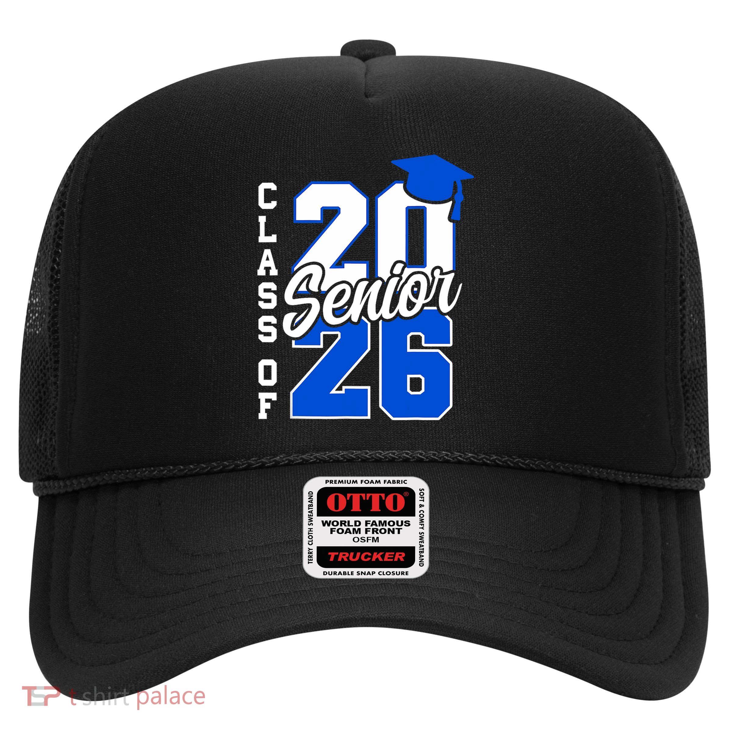 Class Of 2026 Senior 2026 Back To School 2025 Graduation Trucker Hat