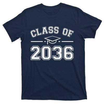 Class Of 2036 Grow With Me First Day Kindergarten Graduation T-Shirt