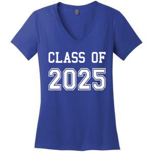 Class Of 2025 Graduation School Future Graduate Cool Gift Women's V-Neck T-Shirt