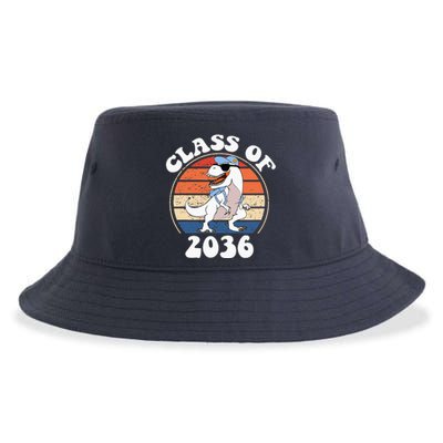 Class Of 2036 Grow With Me Kindergarten First Day Of School Sustainable Bucket Hat