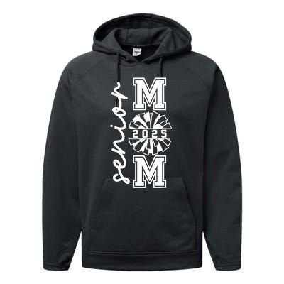 Class Of 2025 Senior Year Cheer Mom Senior 2025 Senior Cheerleader Mom Cheer Performance Fleece Hoodie