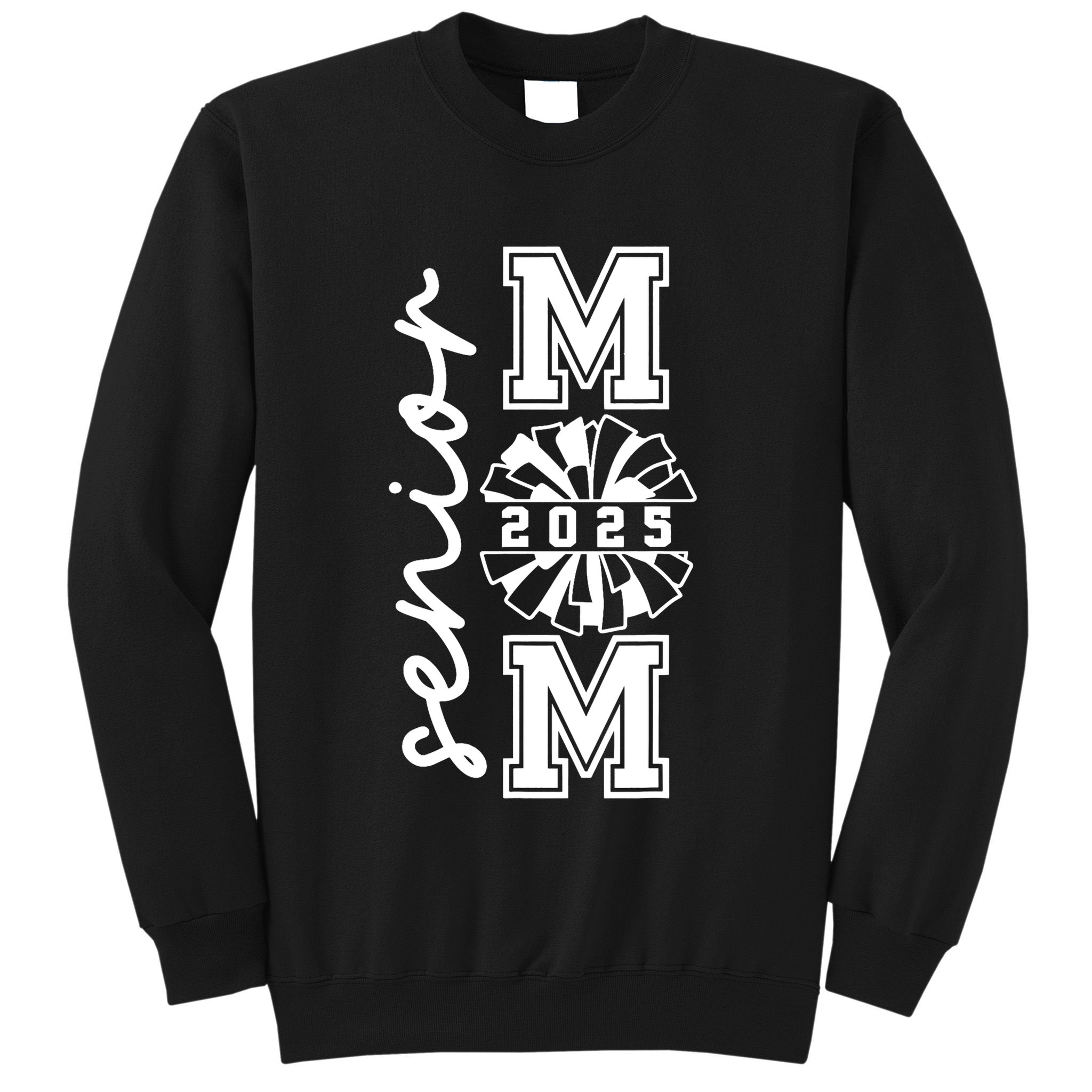 Class Of 2025 Senior Year Cheer Mom Senior 2025 Senior Cheerleader Mom Cheer Sweatshirt