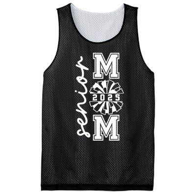 Class Of 2025 Senior Year Cheer Mom Senior 2025 Senior Cheerleader Mom Cheer Mesh Reversible Basketball Jersey Tank