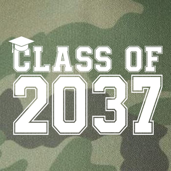 Class Of 2037 Graduation Legacy Tie Dye Trucker Hat