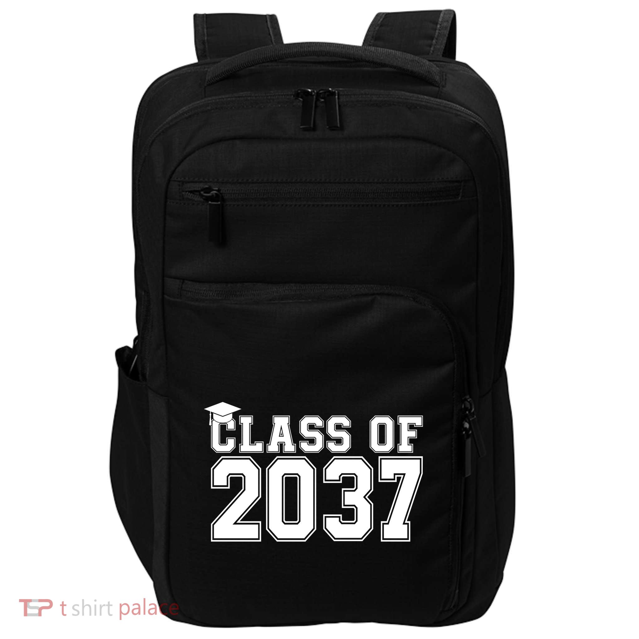 Class Of 2037 Graduation Impact Tech Backpack